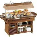 Vitrines buffet gastro chaud