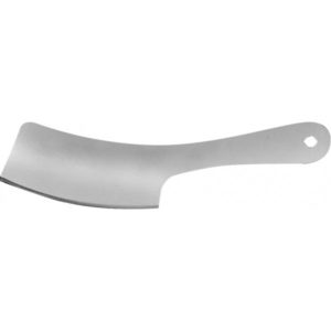 Couteau à chair inox, L lame: 130 mm