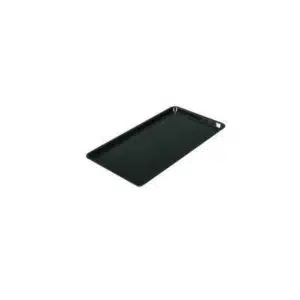 Plat plexi noir rectangulaire GN4/7 , 265 x 487 x 17 mm