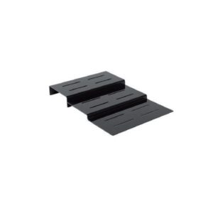 Escalier plexi noir 3 marches , 250 x 800 x 80 mm