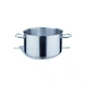 Braisière sans couvercle , inox , Ø 240 H - 140 mm L - 63 mm