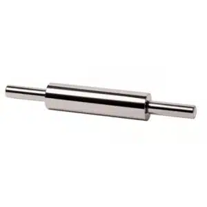 Rouleau professionnel, pâtissier inox, L 470 mm x Ø 65 mm