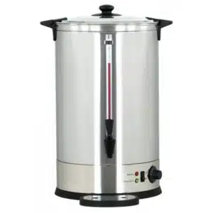 Distributeur d'eau chaude professionnel 25L, en inox