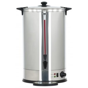 Distributeur d'eau chaude professionnel 30L, en inox