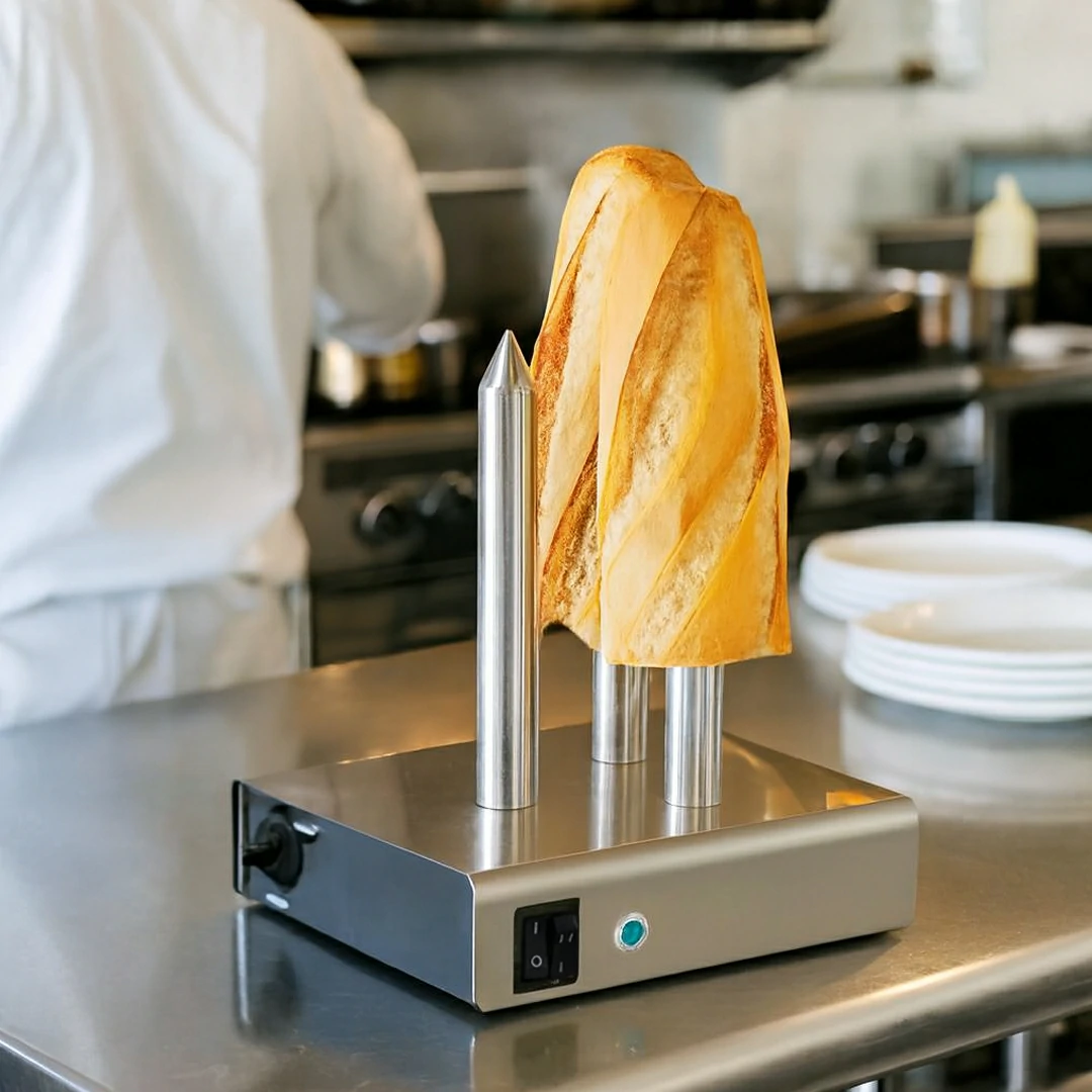 Chauffe-pain 3 plots 110 W en Acier Inoxydable