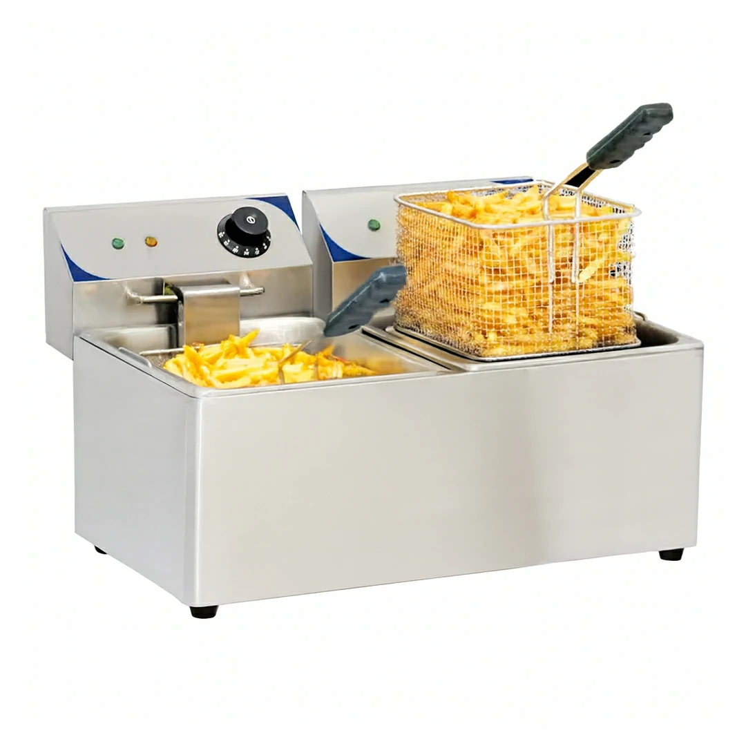 Friteuse électrique 2 paniers