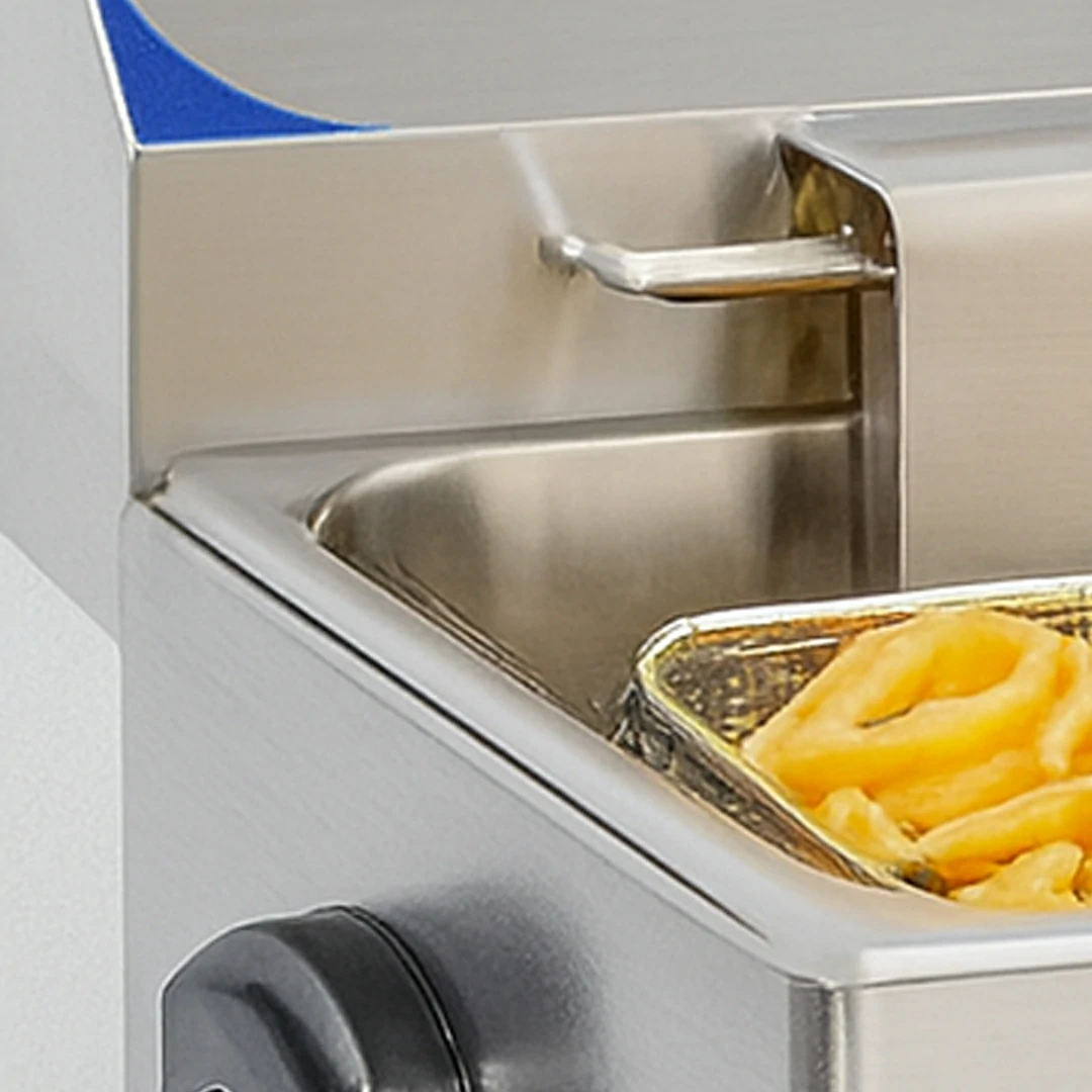 Friteuse électrique en acier inoxydable 4 litres