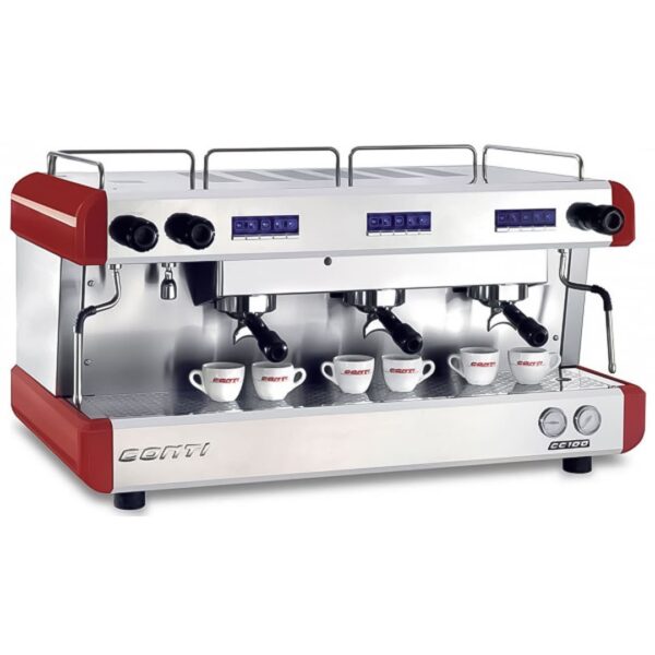 Machine à café professionnelle traditionnelle électrique CONTI CC100 Standard 3 groupes triphasée – Image 2