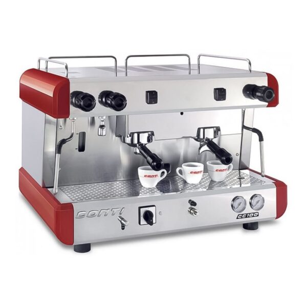 Machine à café professionnelle traditionnelle électrique CONTI CC100SA 2 groupes – Image 3