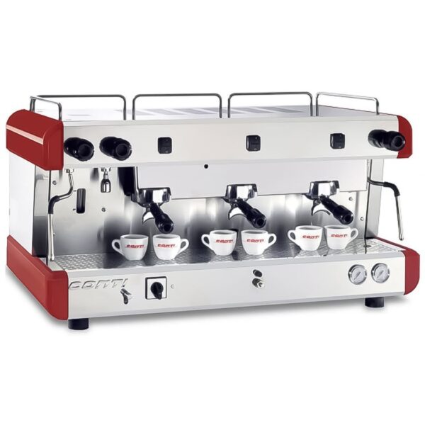 Machine à café professionnelle traditionnelle gaz Conti CC100 SAM 3 groupes – Image 3