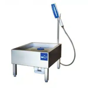 lave-botte professionnel manuel , inox AISI 304