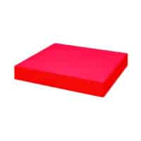 Blocs de découpe cuisine polyéthylène, rouge, profondeur 600 mm