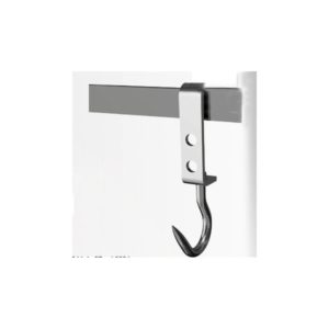CROCHET TOURNANT 2 TROUS EN Inox AISI 304, longeur: 290 mm