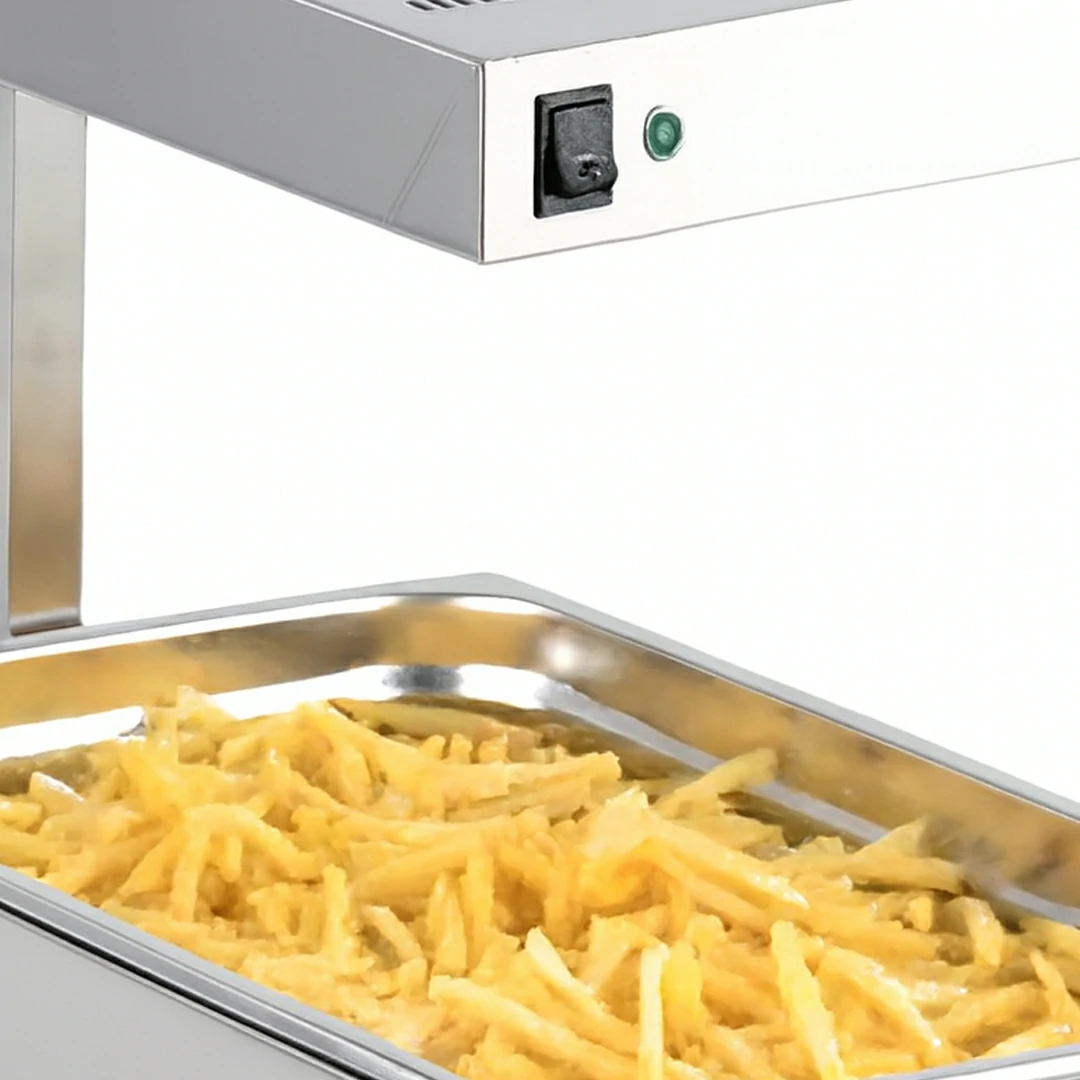 Chauffe-frites GN1/1 en Inox