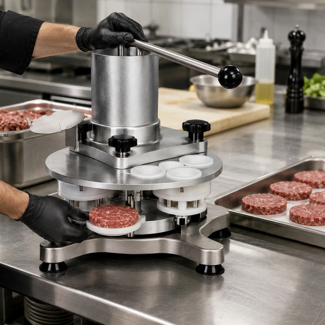 Formeuse à steak haché en aluminium modèle RB 38