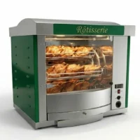 Rôtissoire professionnelle à balancelle vert