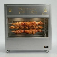 Rôtissoire à broche mechoui 6 inox