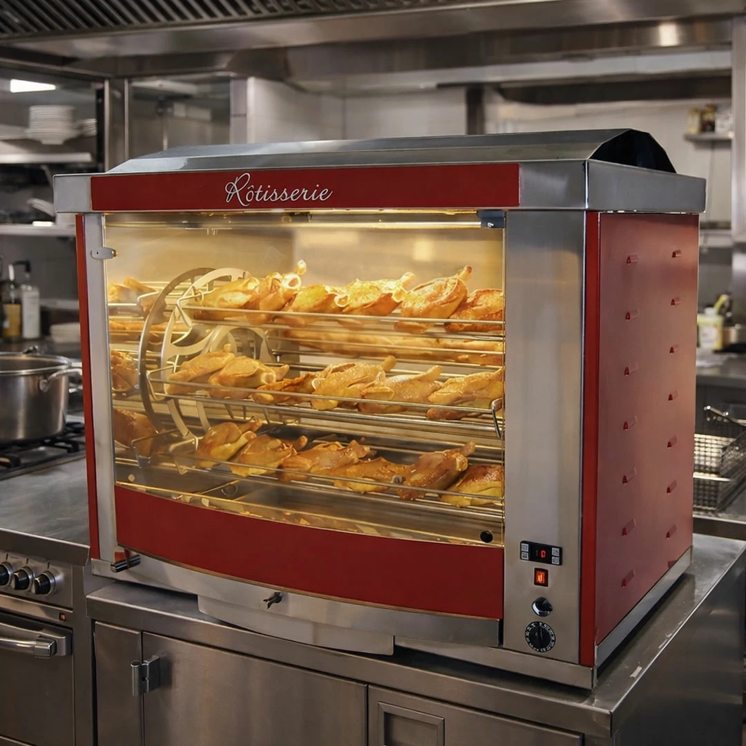 Rôtissoire professionnelle à balancelle FUSION 7 - Spécialement conçue pour les restaurants – Image 3