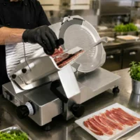 Trancheur à pignon en aluminium anodisé modèle SP 300