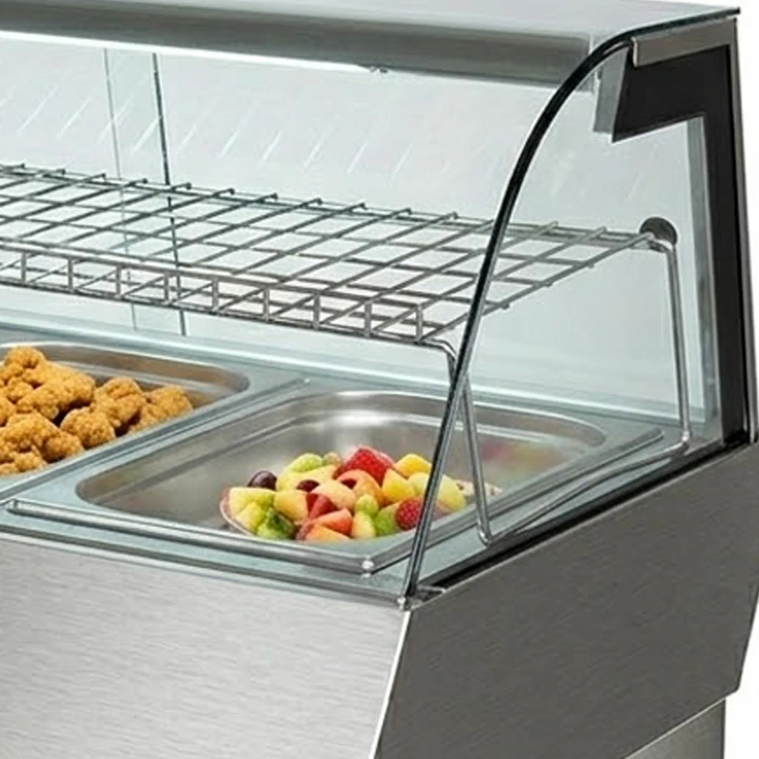 Vitrine réfrigérée professionnelle inox