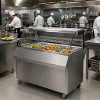 Vitrine réfrigérée professionnelle inox MAPCOLD1080R