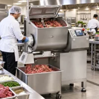 Hachoir Mélangeur Automatique Professionnel Tout Inox