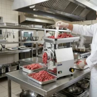 Hachoir à Viande Professionnel TC32X Double Coupe