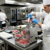 Hachoir à Viande Professionnel TC22X Inox – 300 kg/h