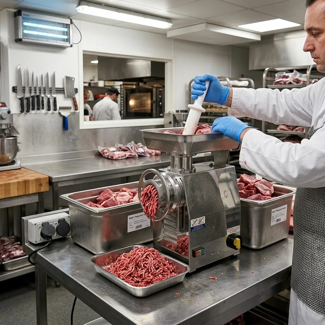 Hachoir à viande professionnel TC32X Simple Coupe
