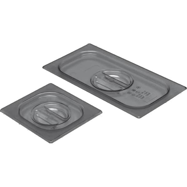 Couvercle standard pour bac gastronorme en copolyesther « Tritan™ » sans Bisphénol A type GN1/9