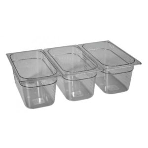 Bac gastronorme en copolyesther "Tritan™", sans Bisphénol A, type GN1/3, P 65 mm, 2.4 L
