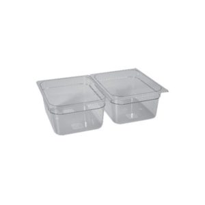 Bac gastronorme en copolyesther "Tritan™", sans Bisphénol A, type GN1/2