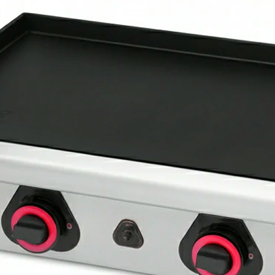 Plancha à Snacker à Gaz Inox Professionnelle