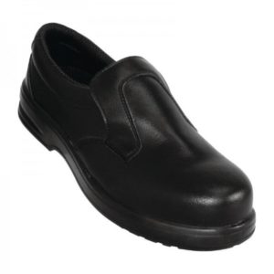 Mocassin de sécurité en microfibre