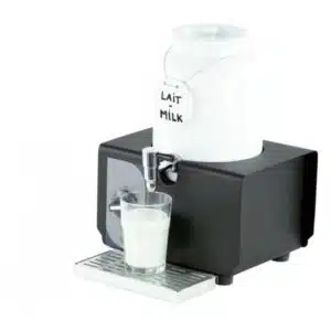 Distributeur de lait chaud en porcelaine 4L, L 290 x P 260 x H 390 mm