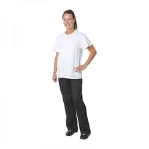 Tee-shirt unisexe blanc, 100% coton