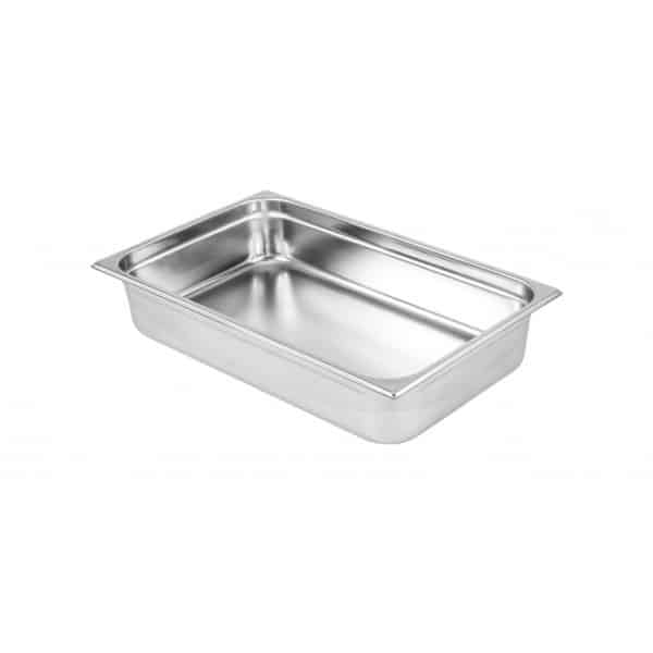 Bac gastronorme GN1/1 en inox AISI 304, 15 litres