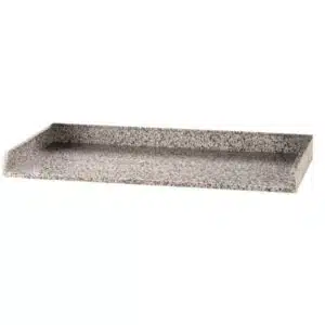 Dessus granit, adossé, épaisseur 30 mm + 3 dosserets H-30 mm, longueur 1000 mm