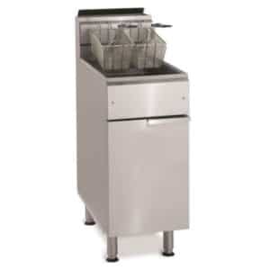 Friteuse gaz double capacité 2 x 14 litres