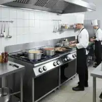 Fourneau Gaz 4 Feux Vifs pour cuisine