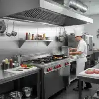 Fourneau 6 Feux sur Four Électrique à Convection