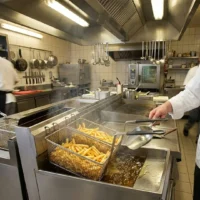 Friteuse gaz tubulaire haut rendement capacité 22 litres