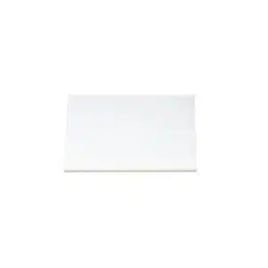 Plaque de decoupe cuisine, blanc, polyéthylène alimentaire, L 600 x P 400 x H 25 mm