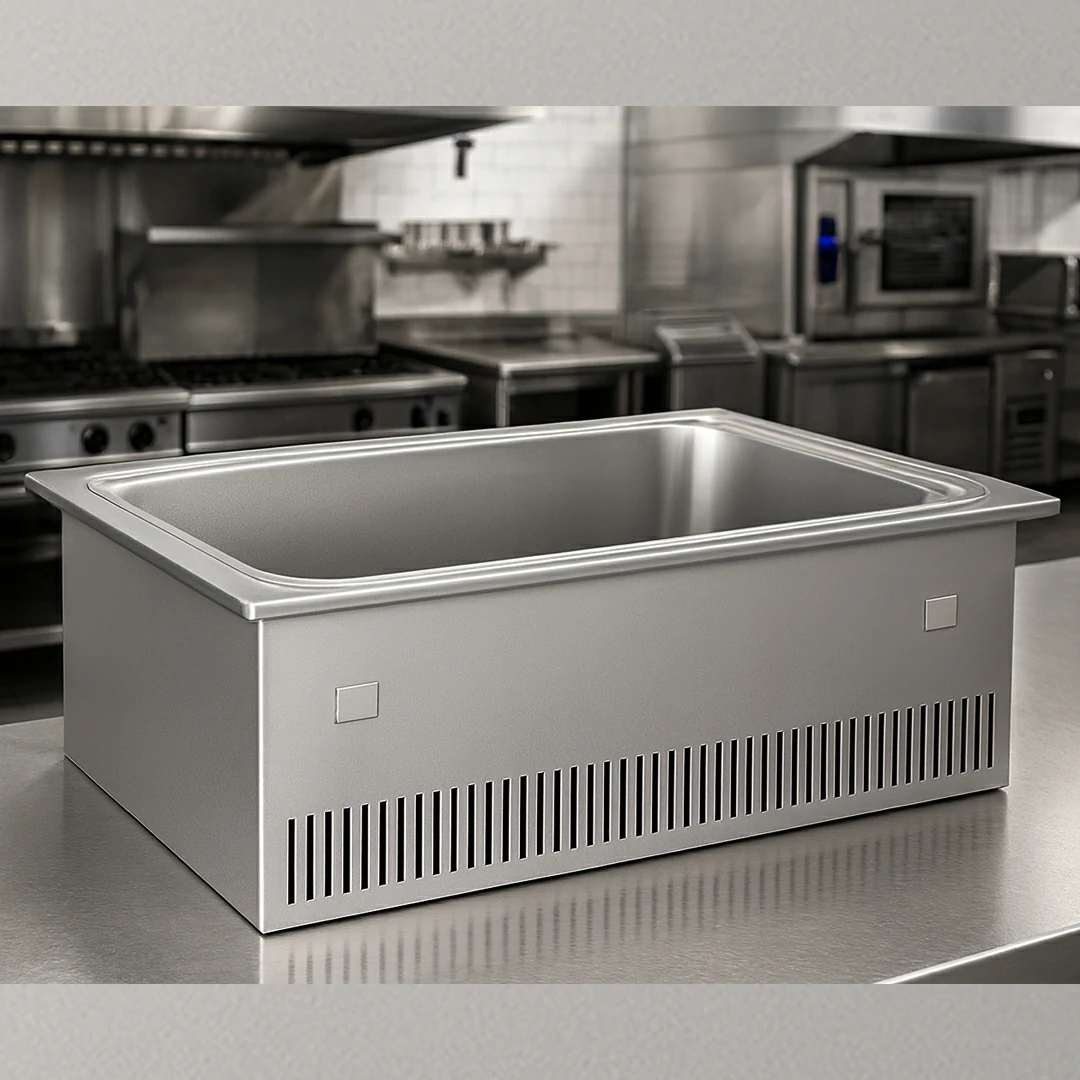 Cuiseur à Pâtes Rectangulaire Encastrable 6 kW