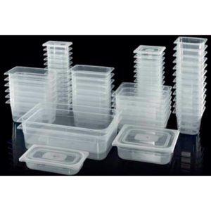 Bac gastronorme en polypropylène, type GN1/1, capacité 28 L