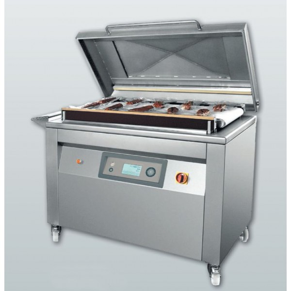 Machine sous vide industrielle automatique en inox BUSCH 100 m3/h