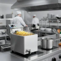 Friteuse Électrique Professionnelle 7 Litres 2800 W