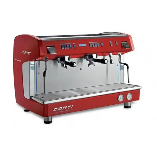 Machine à café Conti X-One 2 groupes rouge