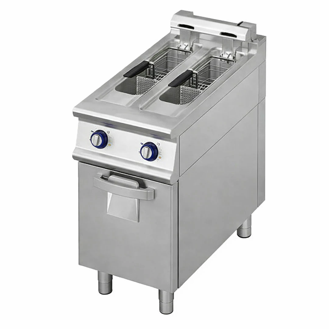 Friteuse électrique professionnelle sur armoire neutre