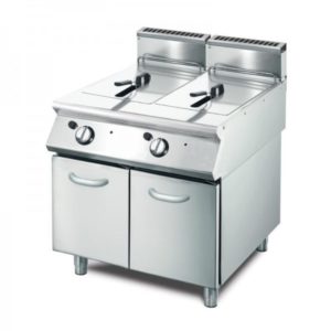 Friteuse gaz 2 x 13 L